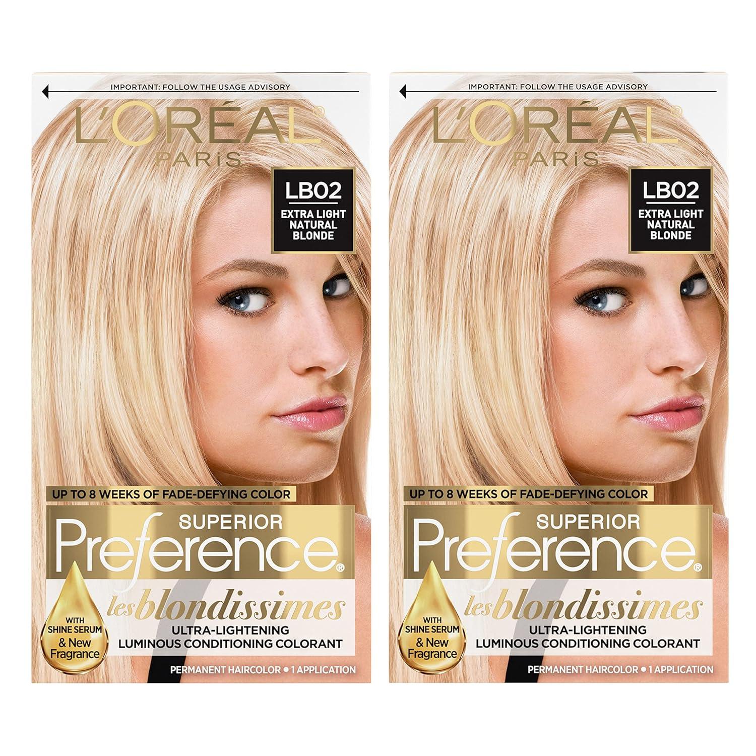 imageLOreal Paris Superior Preference Luminous FadeDefying Permanent Hair Color Hair Dye For Up to 9 Weeks of Radiance Light Ash Blonde 9A 1 Hair Dye KitLB02 Extra Light Natural Blonde
